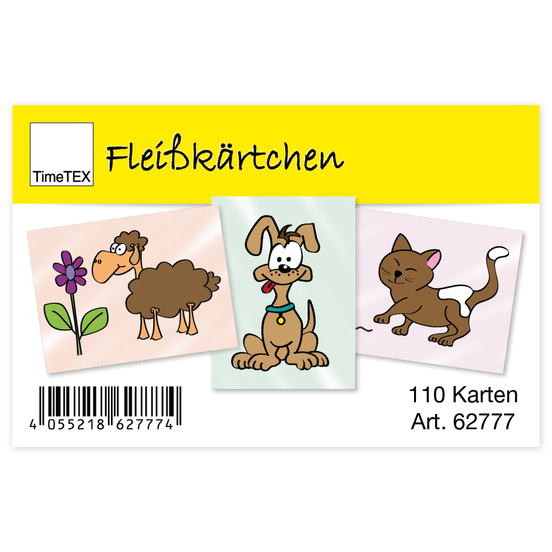 Fleißkärtchen, 110 Karten im Etui