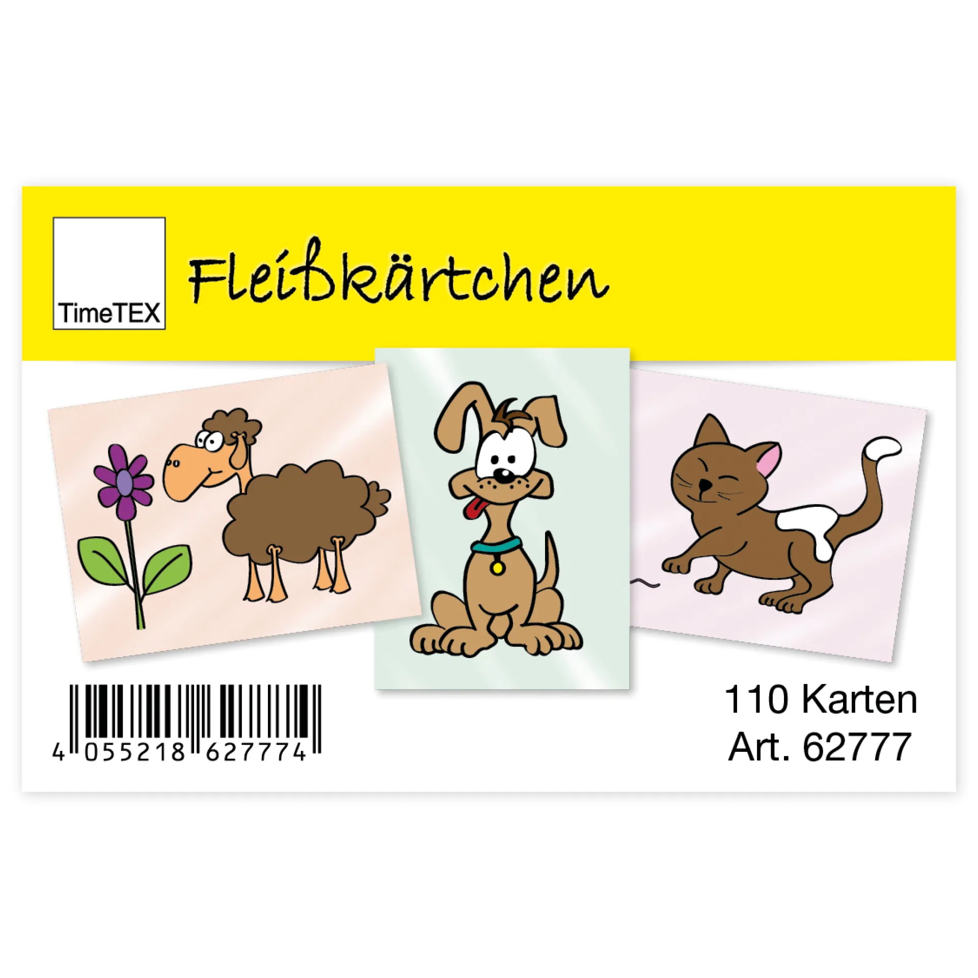 Fleißkärtchen, 110 Karten im Etui