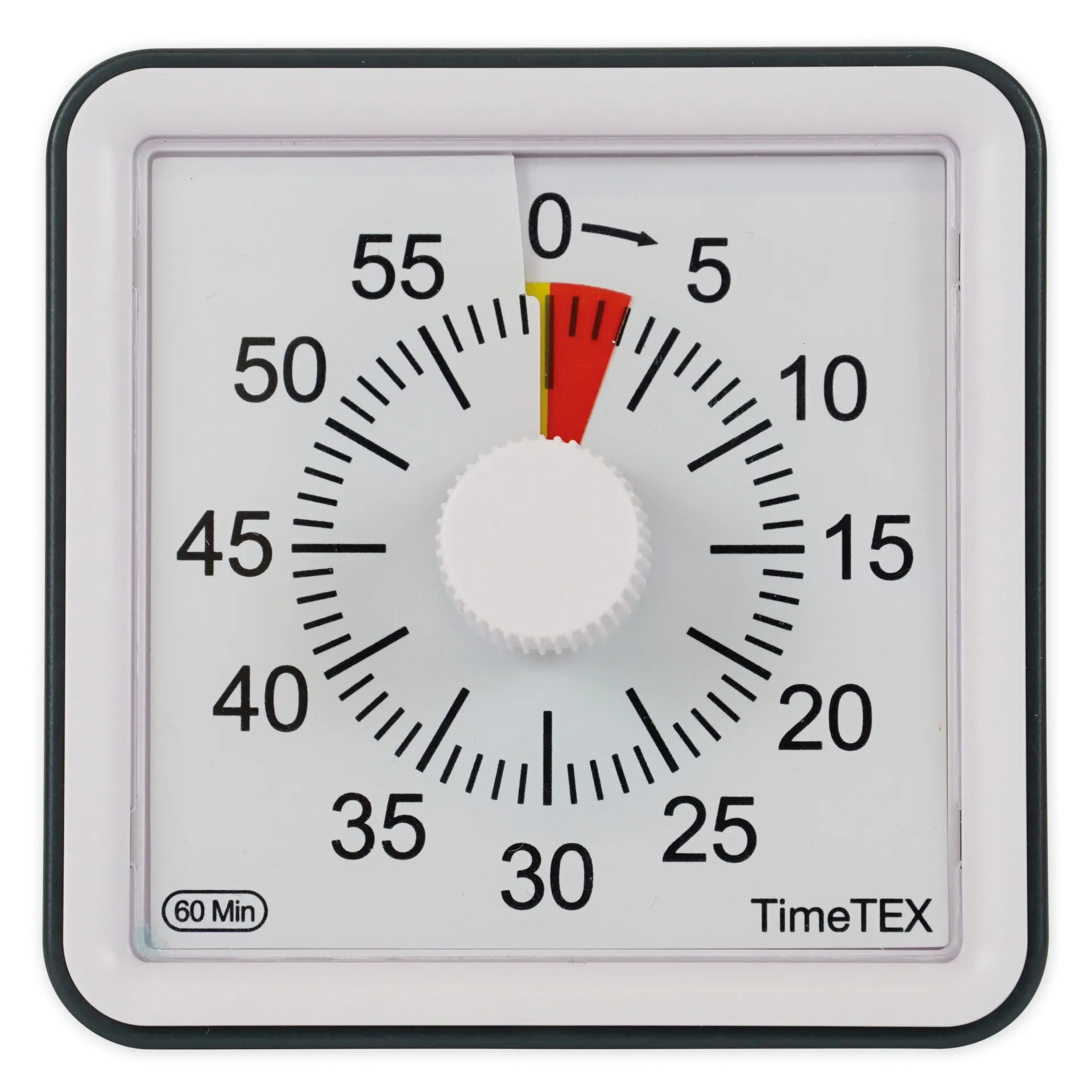 TimeTEX Zeitdauer-Uhr "lautlos" compact mit Ampelscheibe