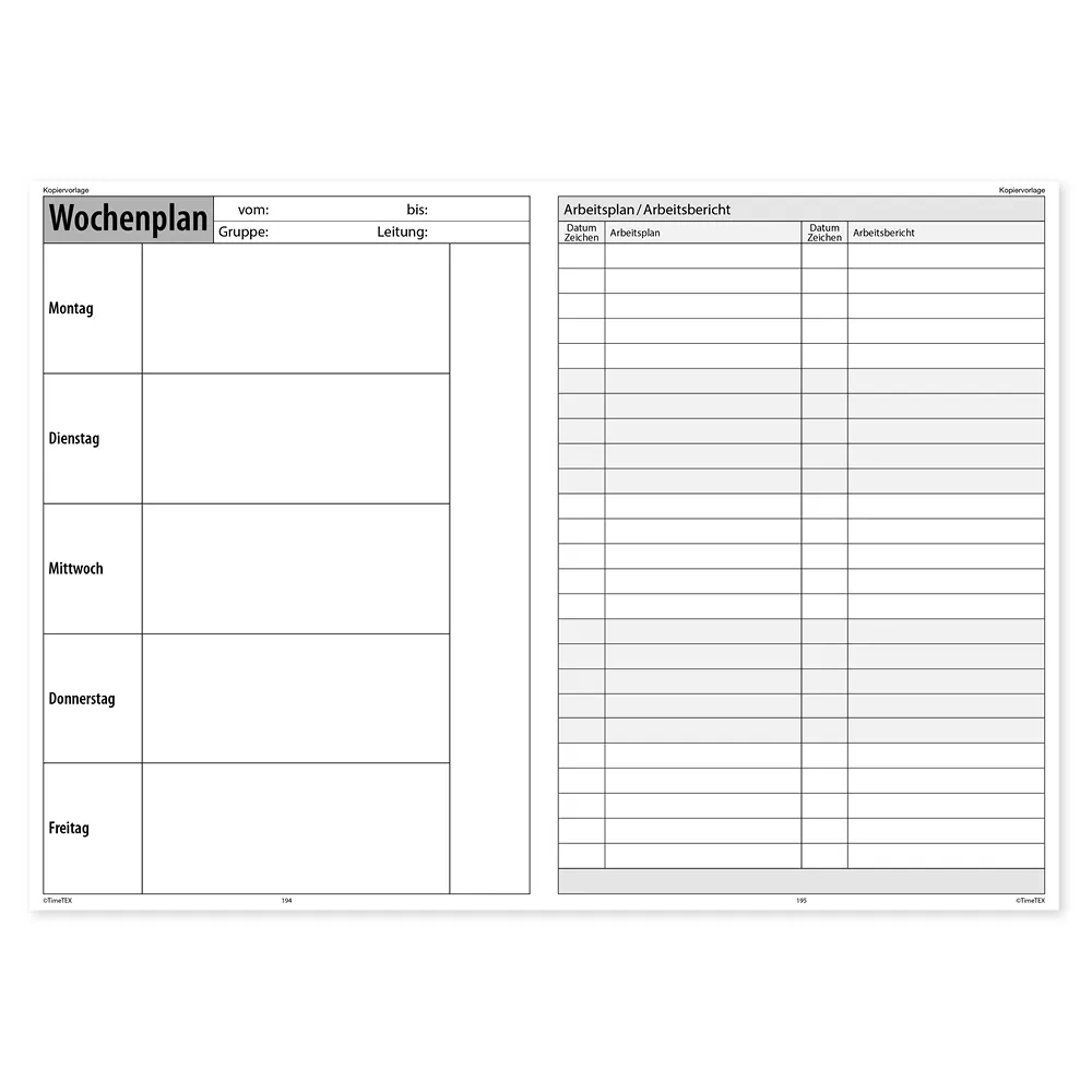 TimeTEX KiTa-System-Planer A4-Plus 2026/2027