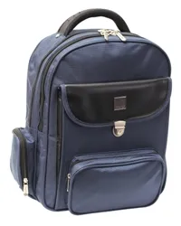 TimeTEX Lehrer-Rucksack "Practica Trend", petrolblau, Nylongewebe II./SO