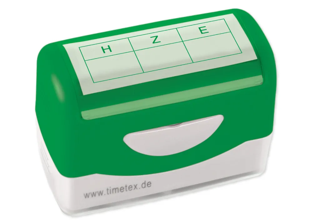 Siebdruck-Stempel "Perpetuum", "Stellenwert bis 100"