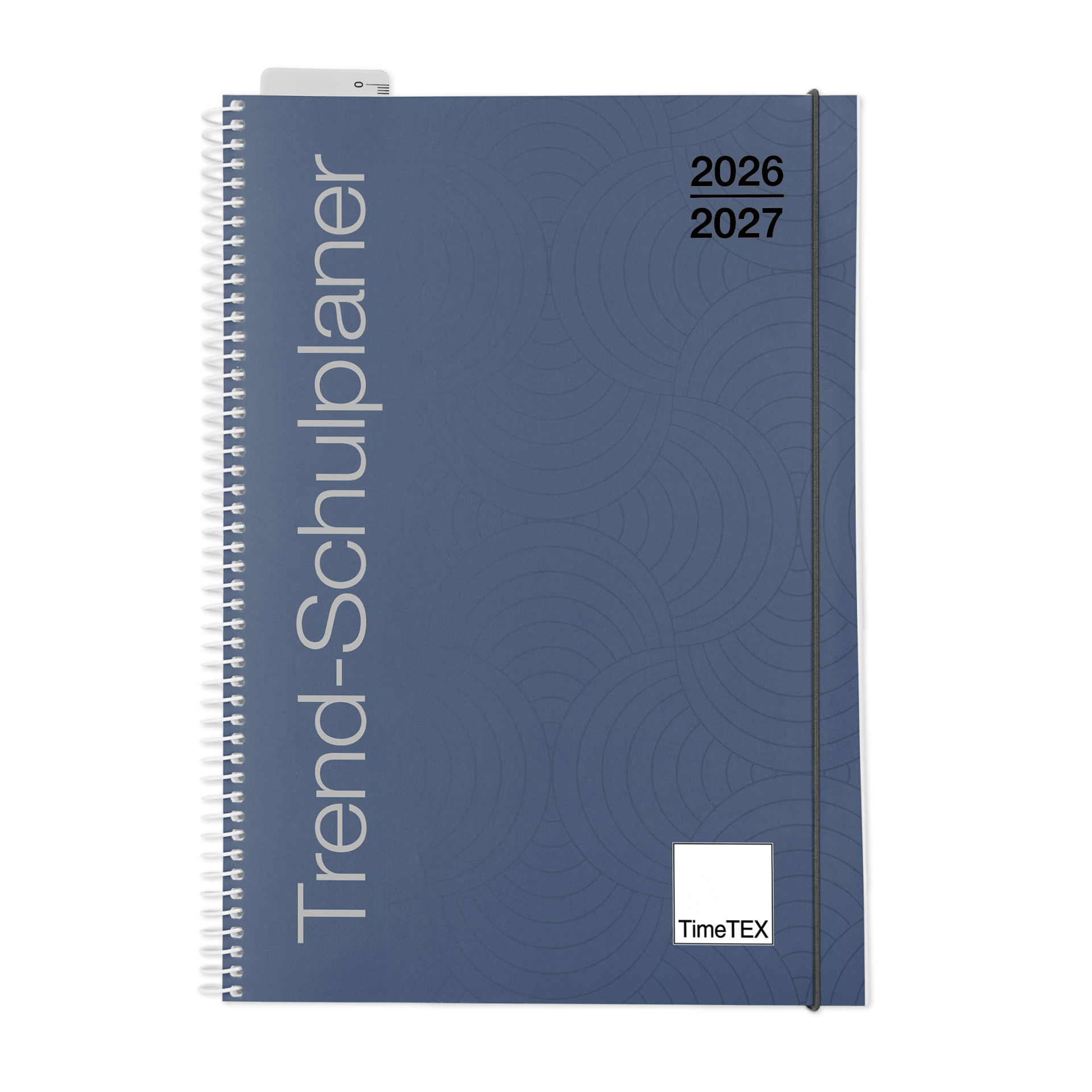 TimeTEX Trend-Schulplaner A5, 2026/2027, nachtblau