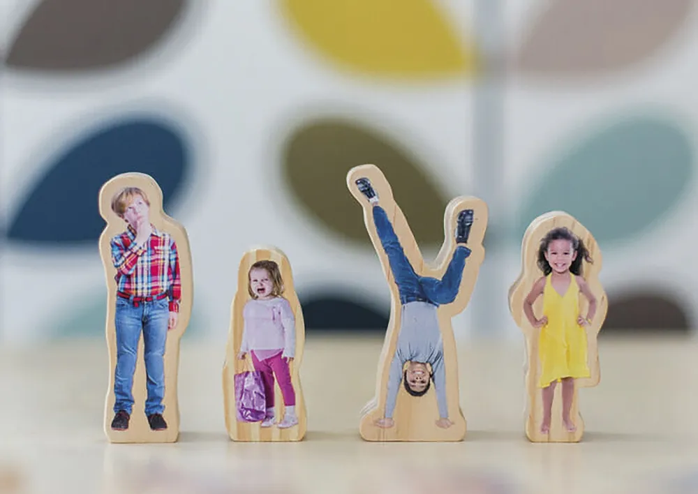 Holzfiguren "Wie fühlst du dich?", 15-tlg.