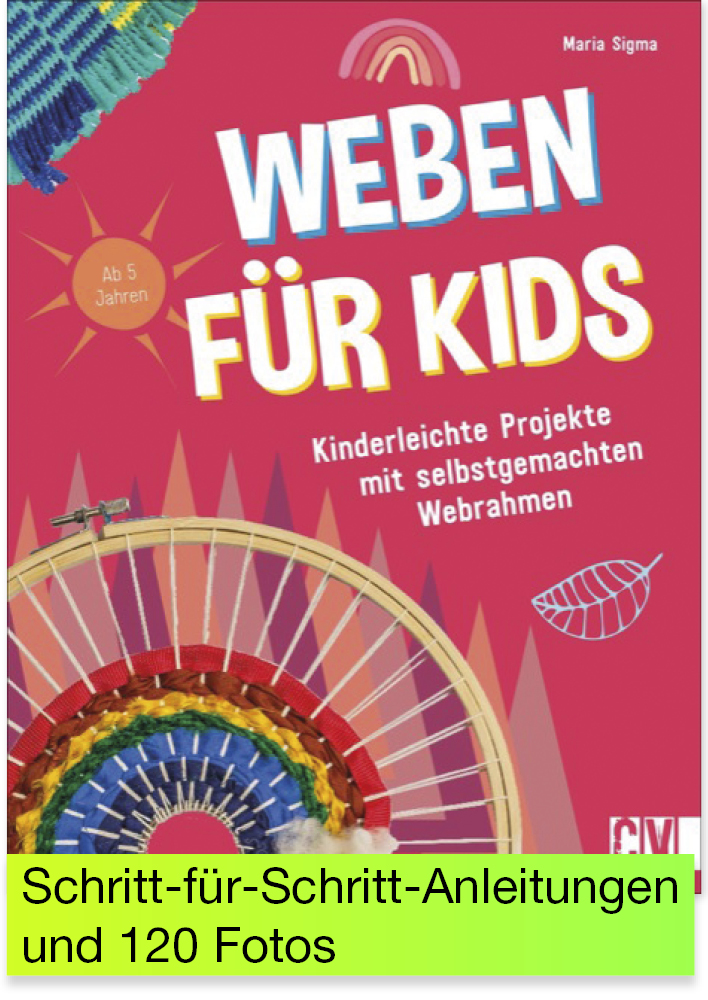 Buch "Weben für Kids", 80 Seiten