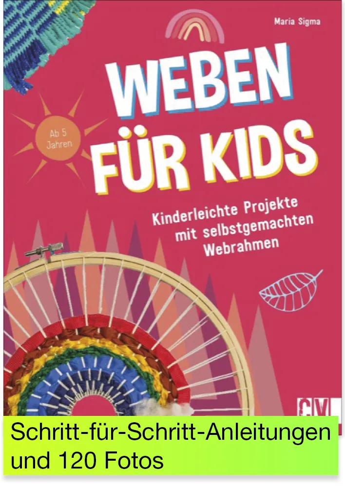Buch "Weben für Kids", 80 Seiten