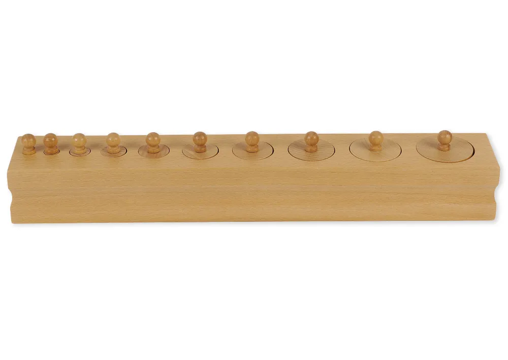 TimeTEX Block mit Zylindern 1 "Montessori Premium"
