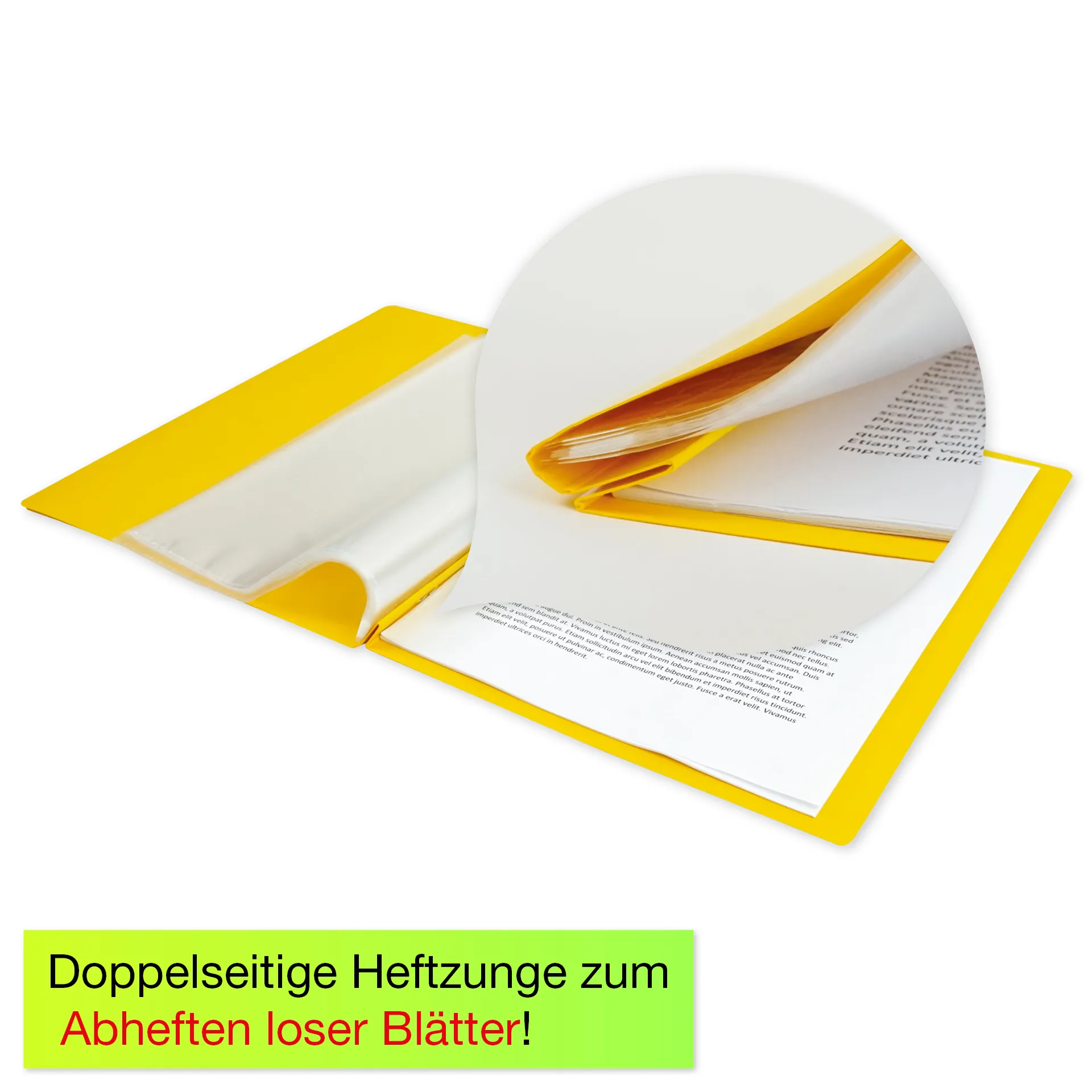 Set Schnellhefter aus Pappe A4-Plus, 25 Stück, farbig