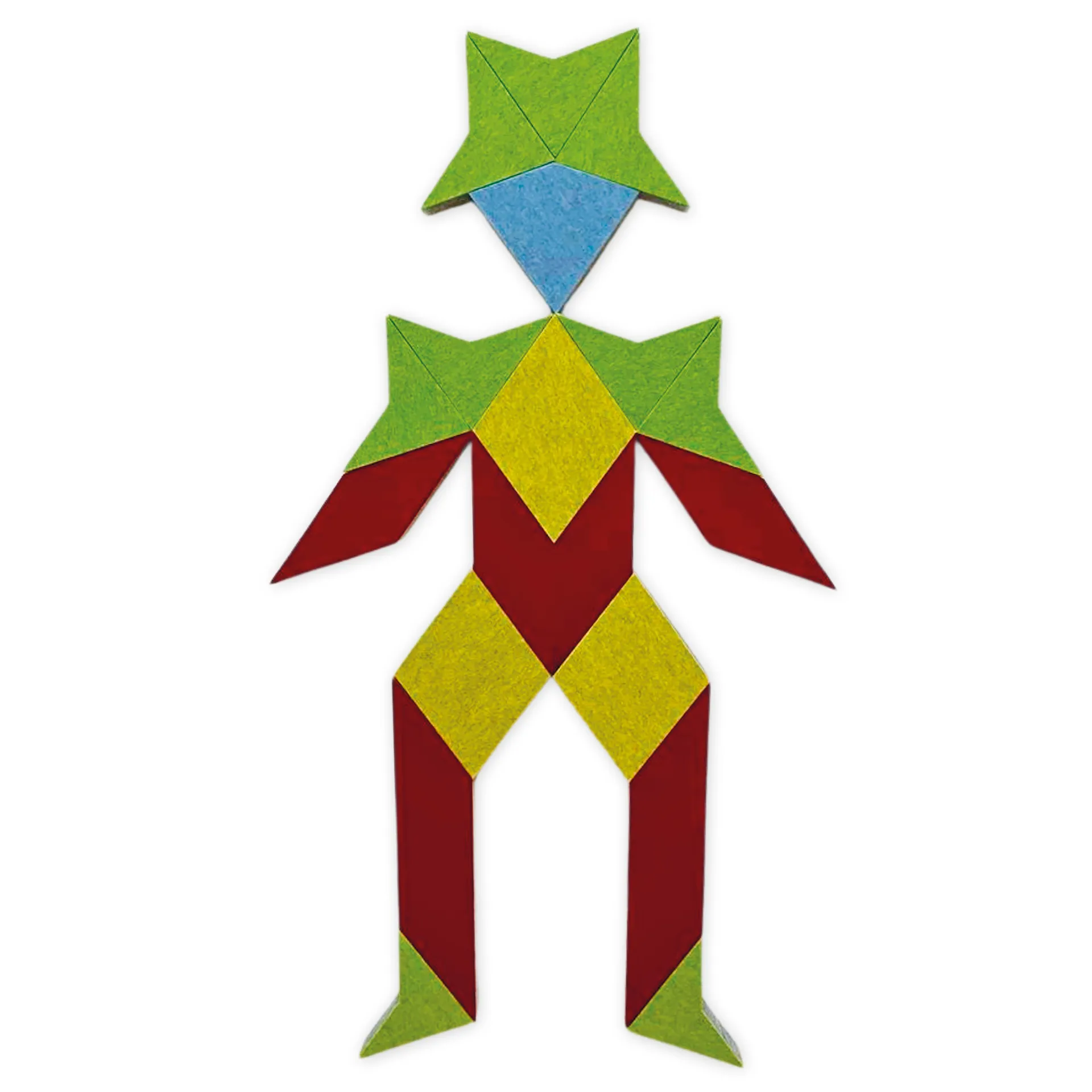 Schallabsorber Silentstar "Mann mit Hut", 145x256 cm, 21-tlg.