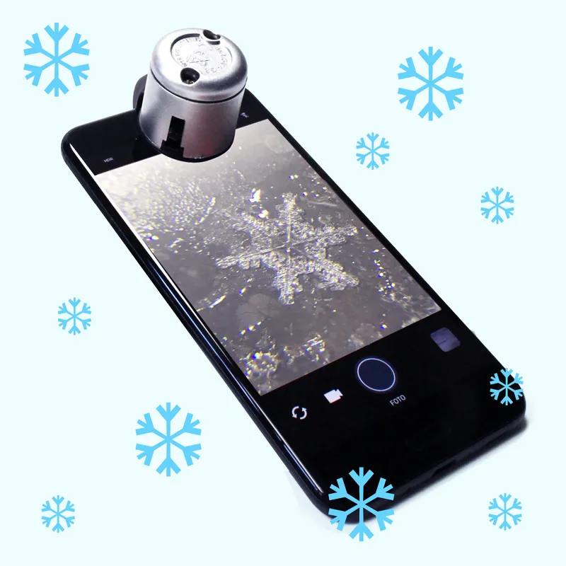 Mikroskop do telefonu komórkowego, ø 3 cm