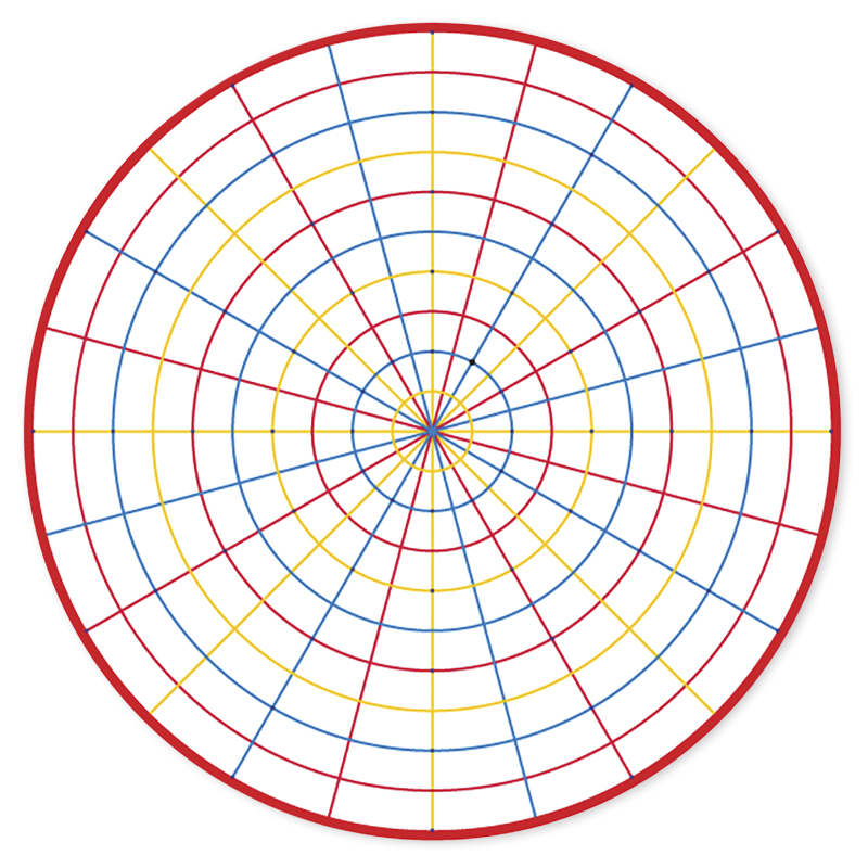 Hagemann Mandala-Papier, 28x28 cm, 36 Blatt