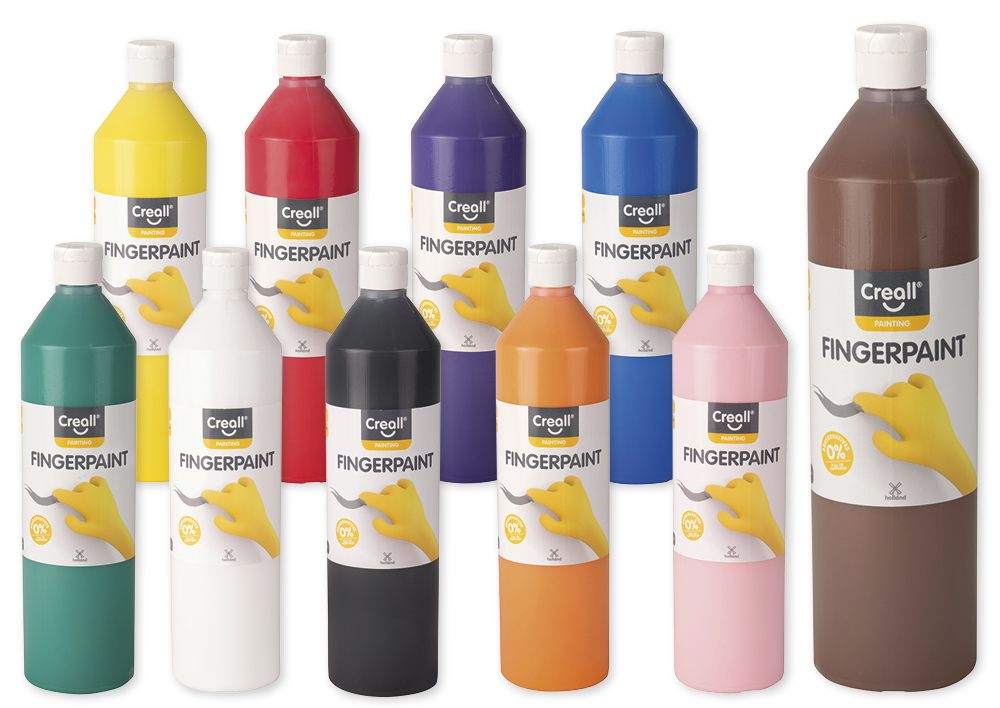 Vopsea Creall, pentru pictura cu degetele, 750 ml