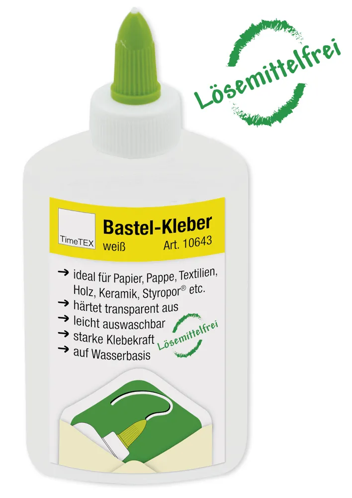Knutsellijm wit, inhoud 125 g