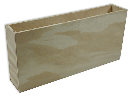 Karteikasten Holz, A4 quer