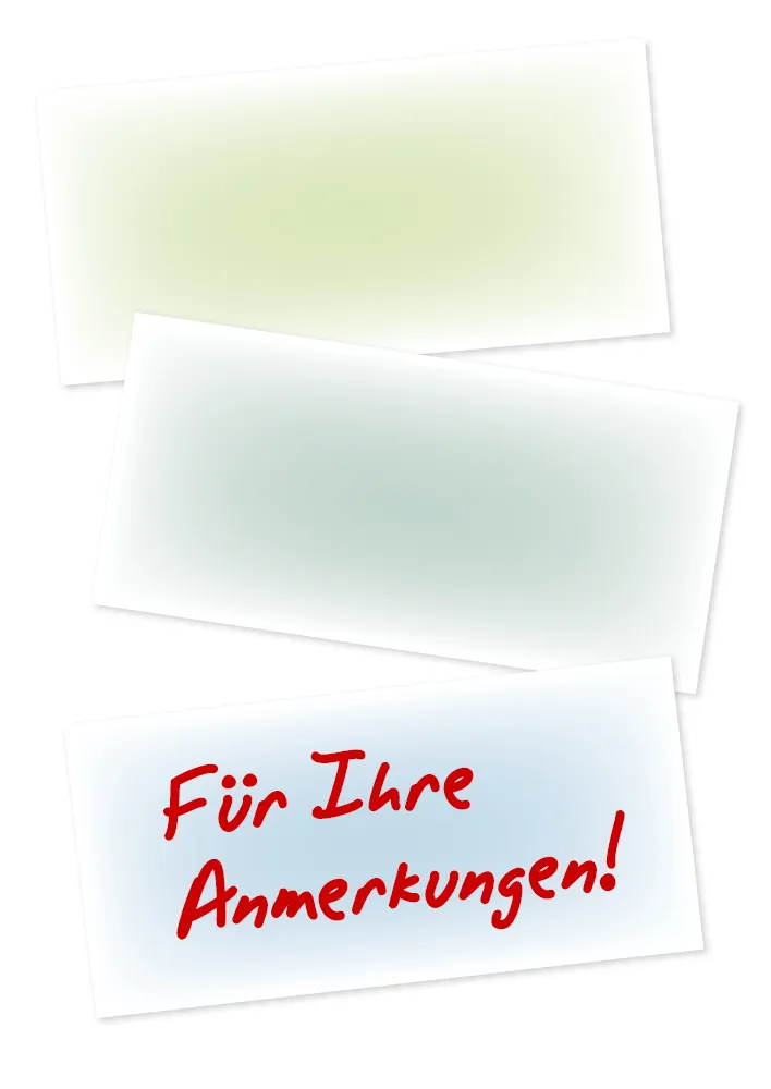 Haftnotiz-Blöcke „Stundenfelder A4“ S, 6 Blöcke