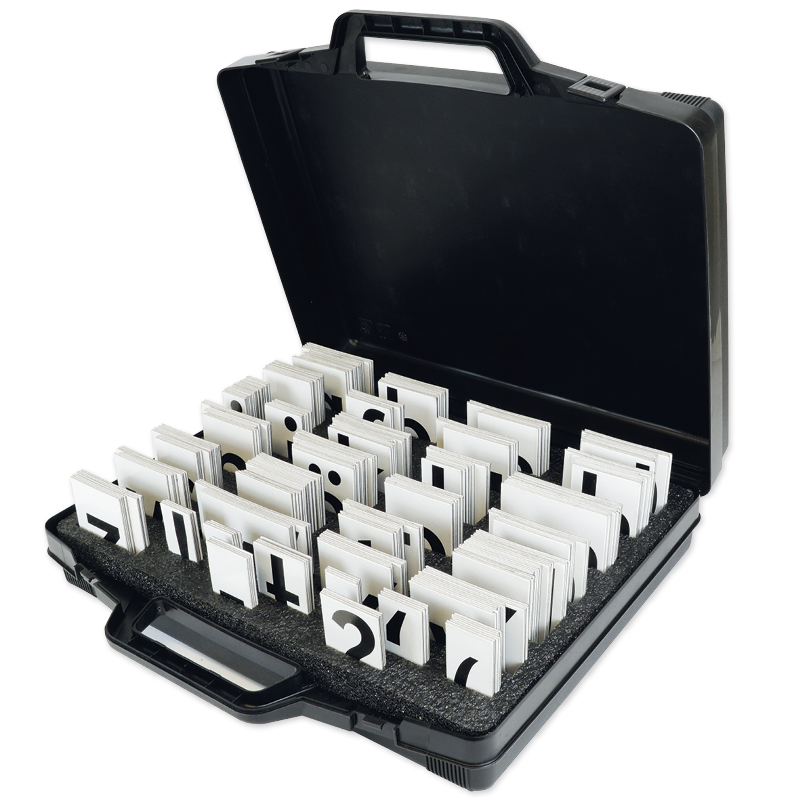 TimeTEX Magnetischer Buchstabensatz, 352-tlg. im Koffer