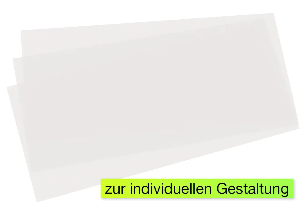 Transparentpapier weiß 22x51 cm, 25 Bogen