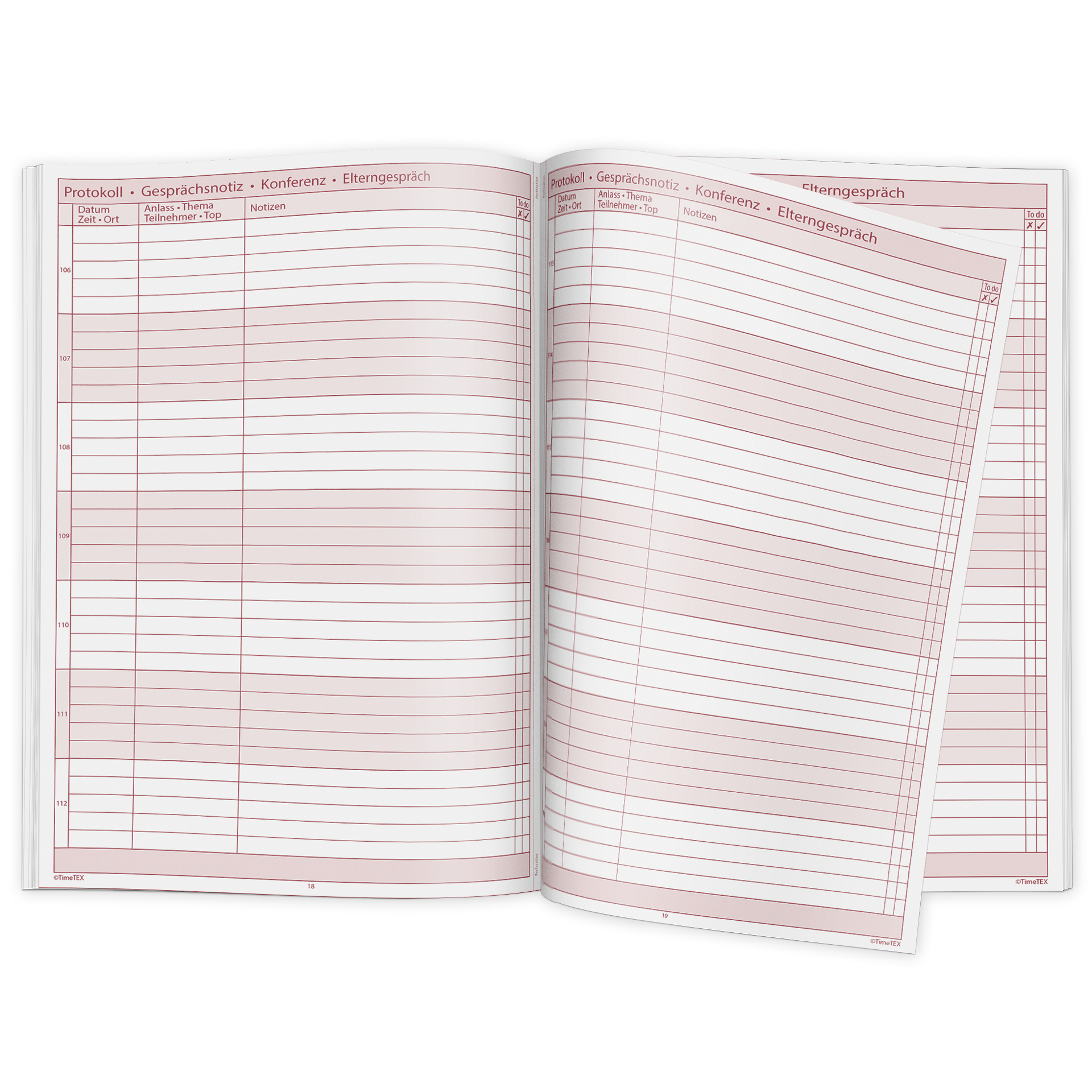 TimeTEX Heft Schul-Notizen A5