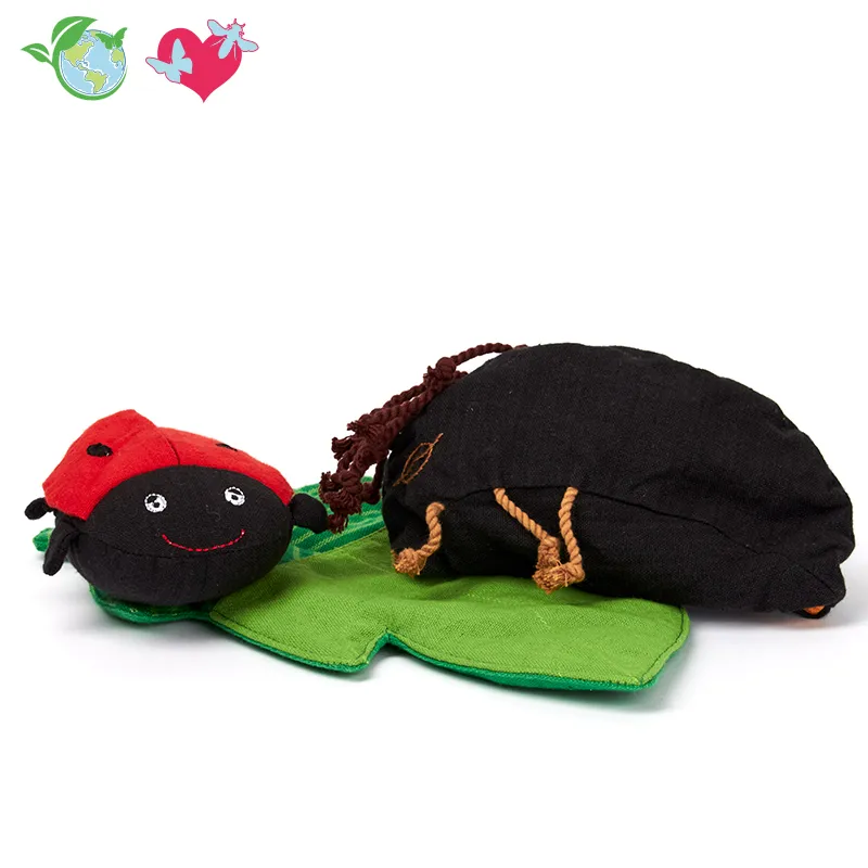 Wendepuppe "Lebenszyklus Marienkäfer", 4-tlg