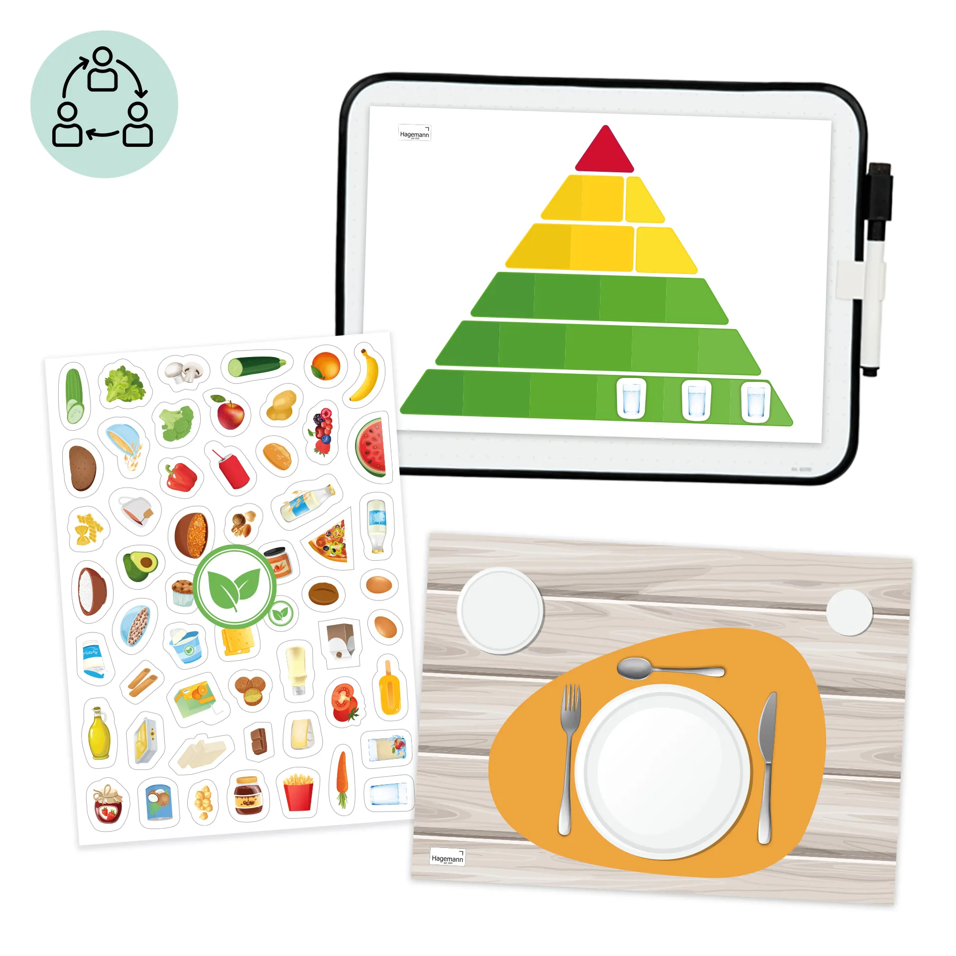 Klassenset "Vegetarische und vegane Ernährung", 519-tlg. in Box