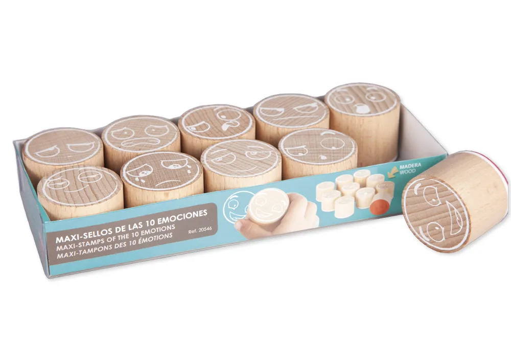Set Emotions-Stempel XL 10-tlg., in Box