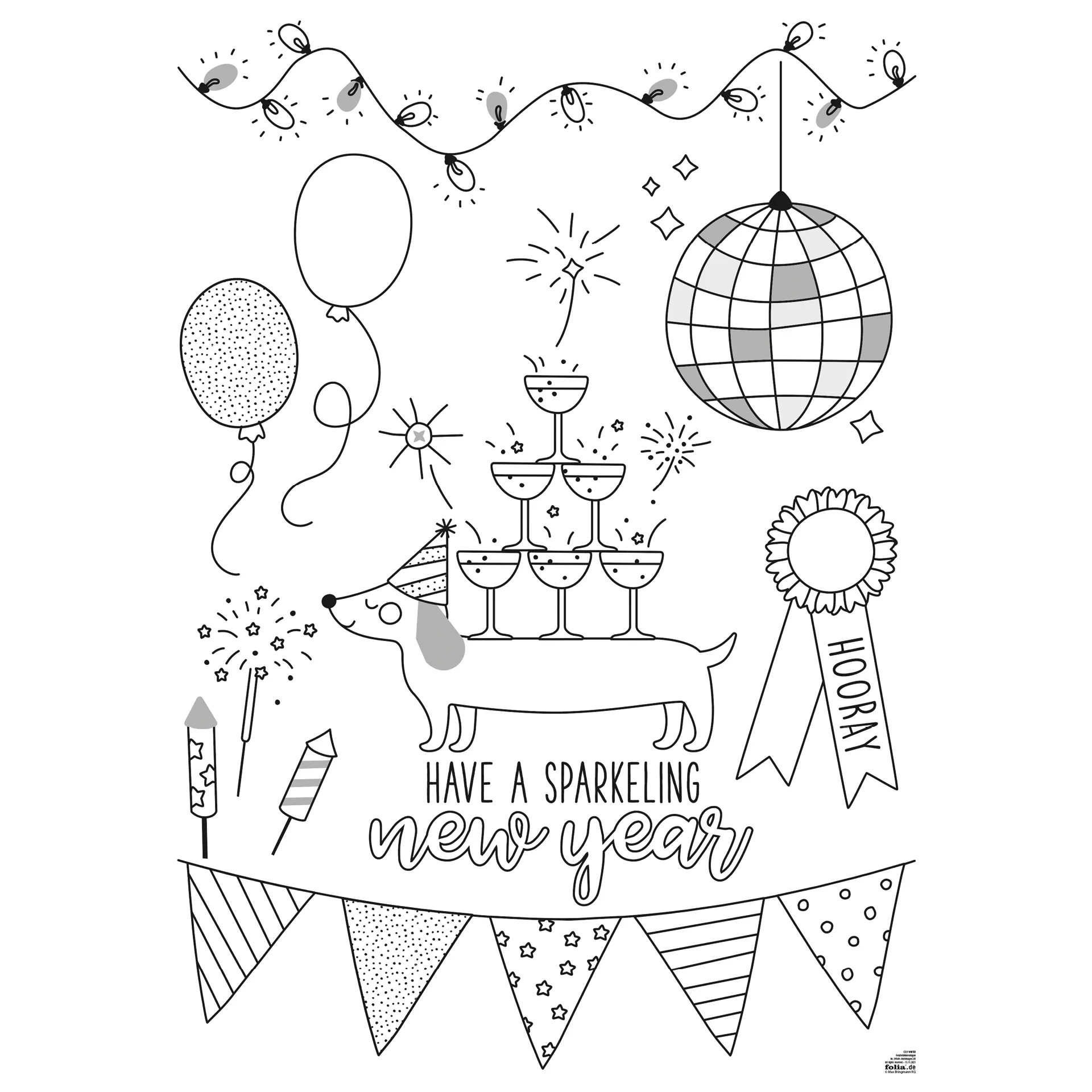 Fensterbilder-Vorlagen "Cosy Winter", 15-tlg.