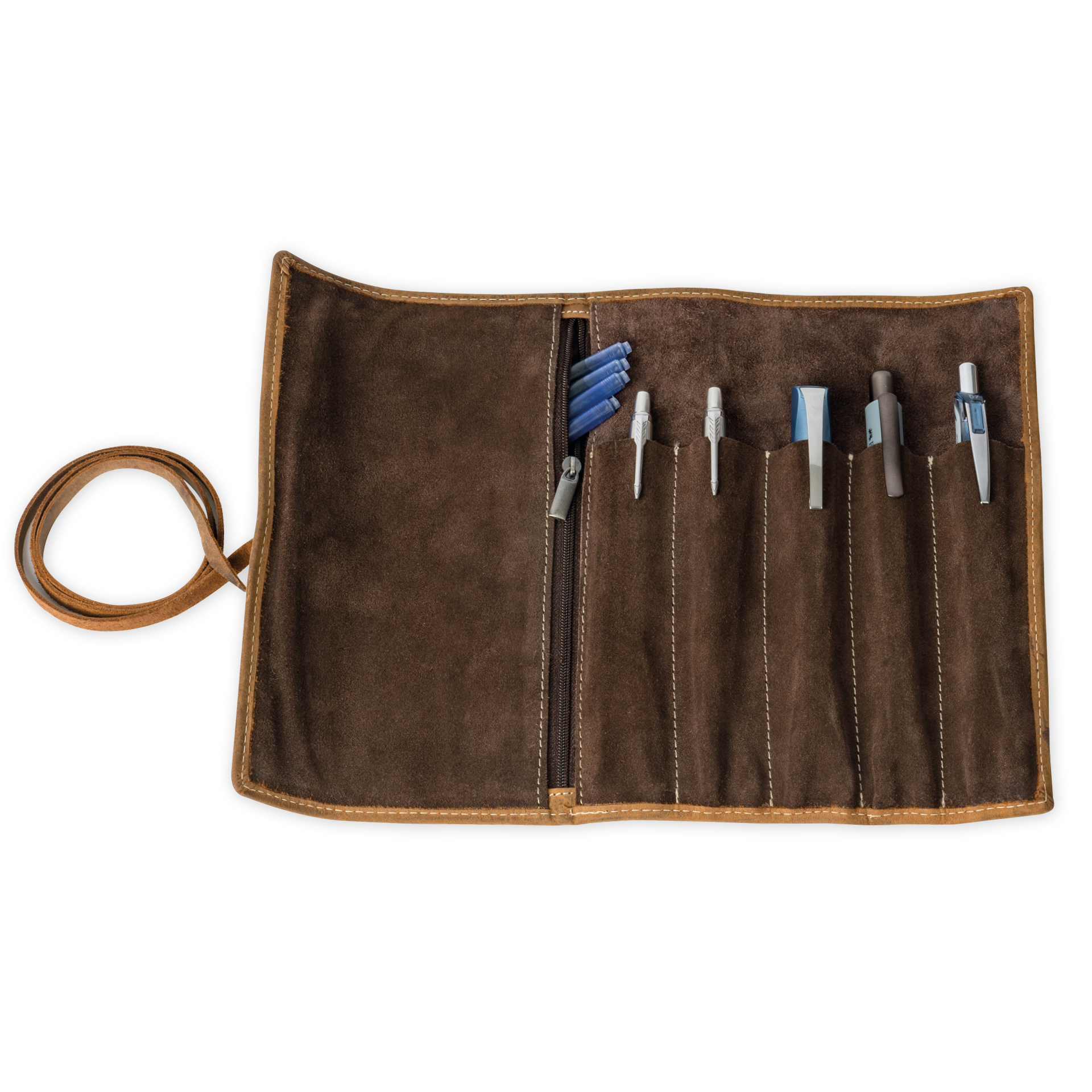 Stifterolle aus Sattelleder, ranger-antik