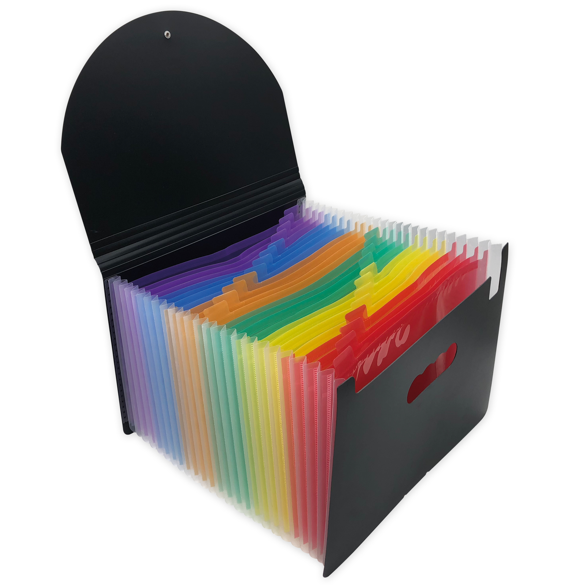 Stående fläktmapp A4-Plus XXL med resår, 25 fack