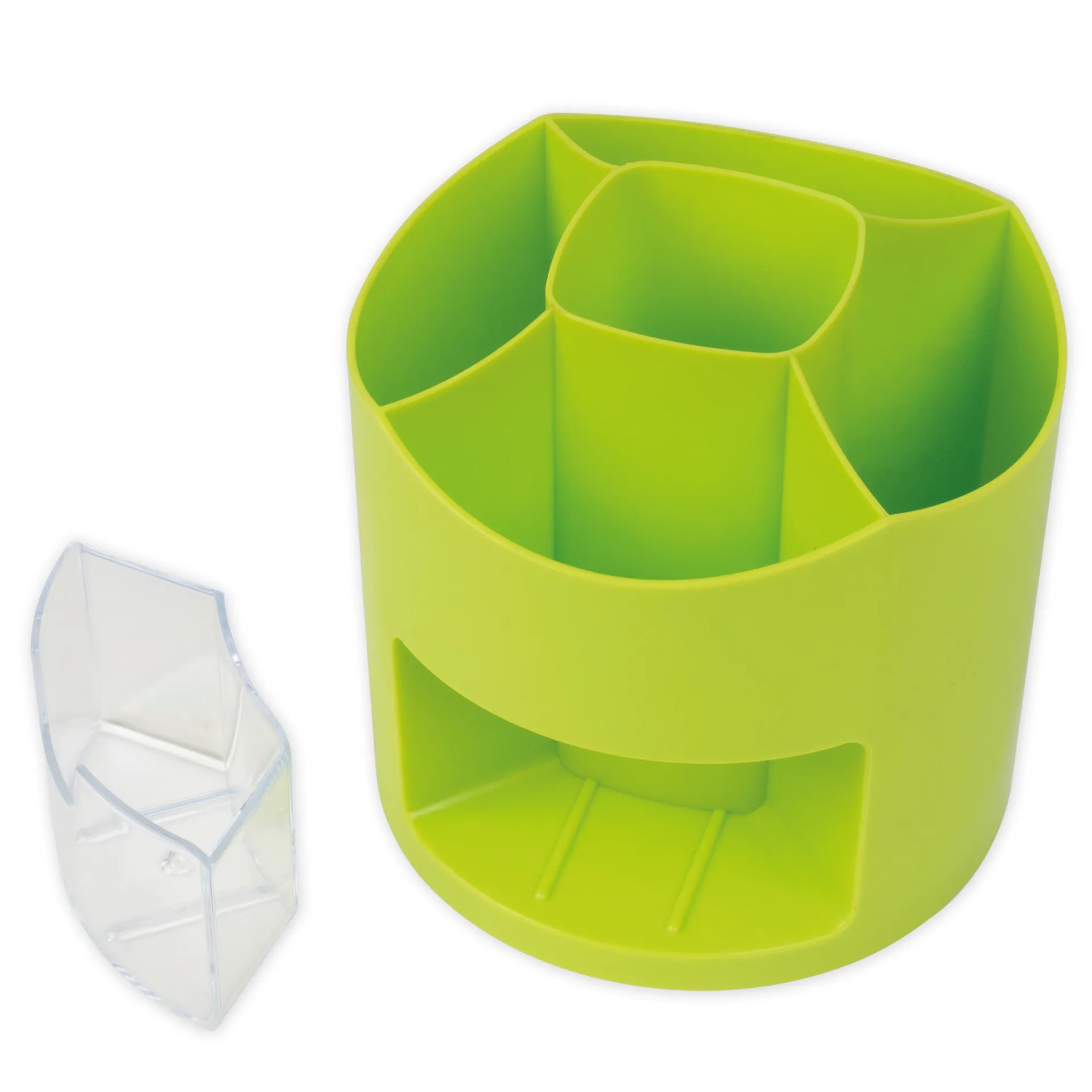 TimeTEX Tisch-Organizer "Greenly" mit Schubfach, drehbar, grün