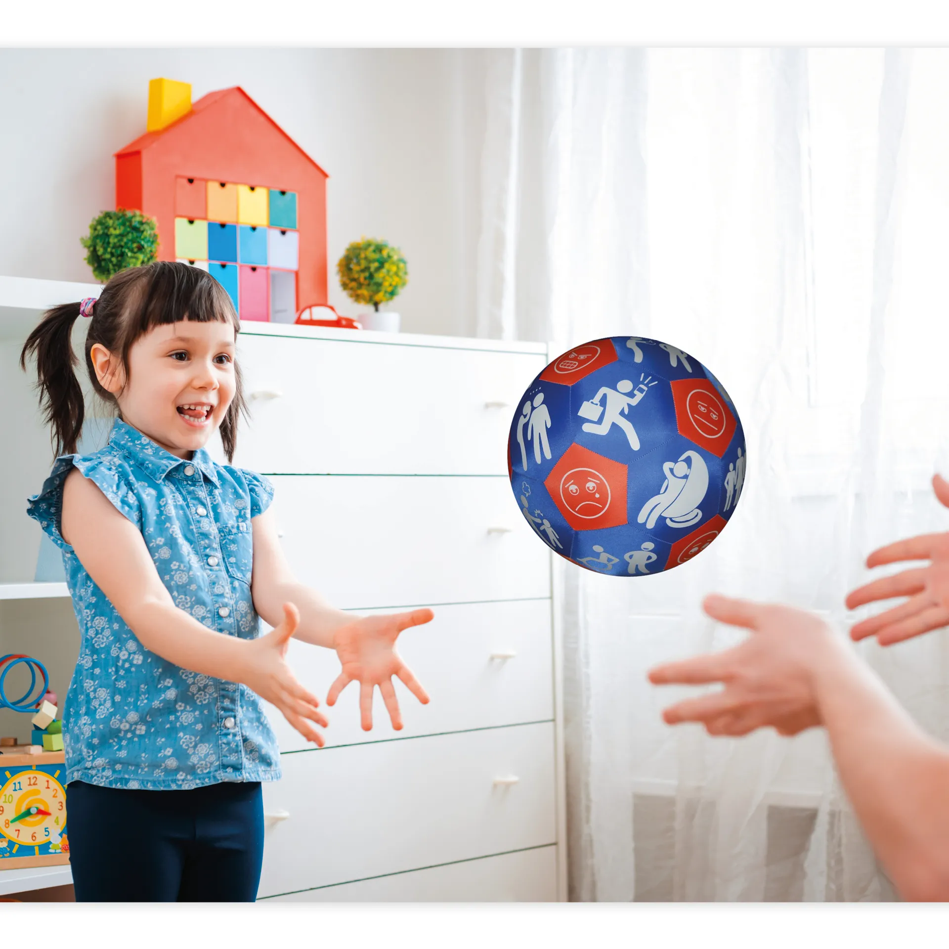 Lernspiel-Ball "Pello" - Geschichten/Sozialkompetenz