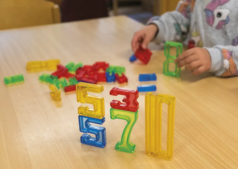 TimeTEX upplysta tornstacknummer "Tal på Tal", 35 st.