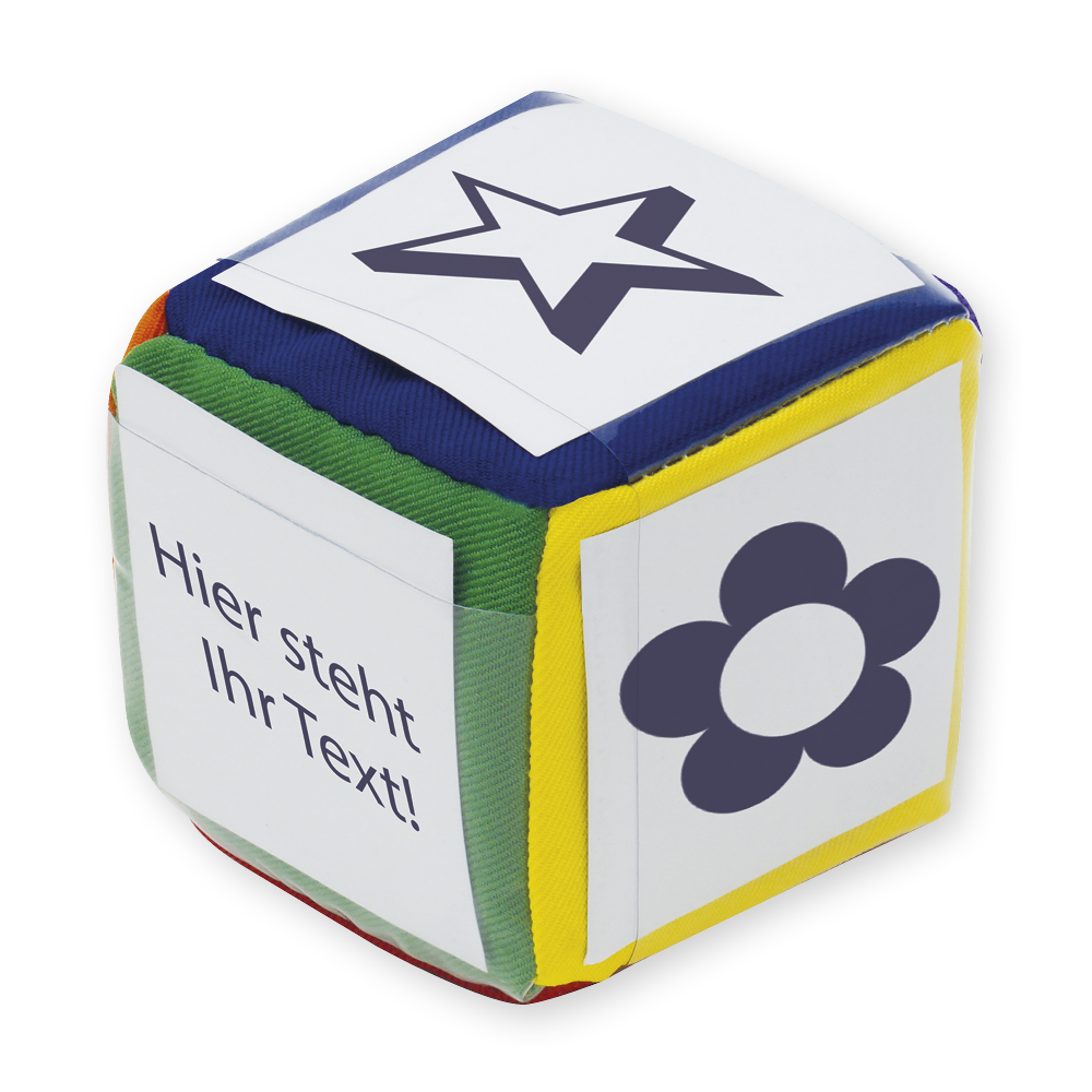 TimeTEX Blanko-Würfel mit Einstecktaschen 6 cm