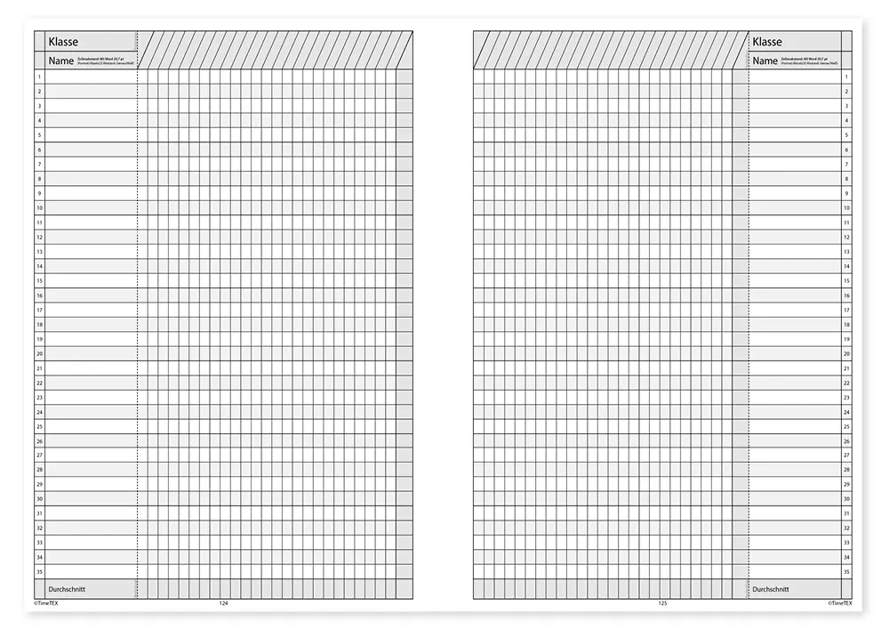 TimeTEX Trend-Schulplaner A4, 2026/2027, lagune