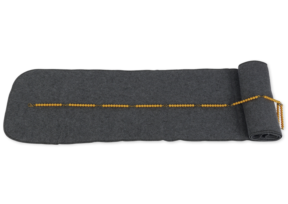 TimeTEX Matte für die Hunderterkette, 130x22,5 cm "Montessori Premium"