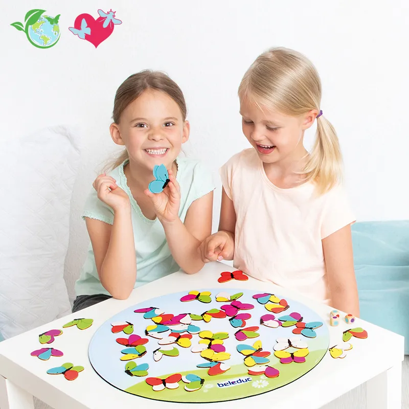 beleduc Lernspiel "Farbenfrohe Schmetterlinge", 46-tlg.