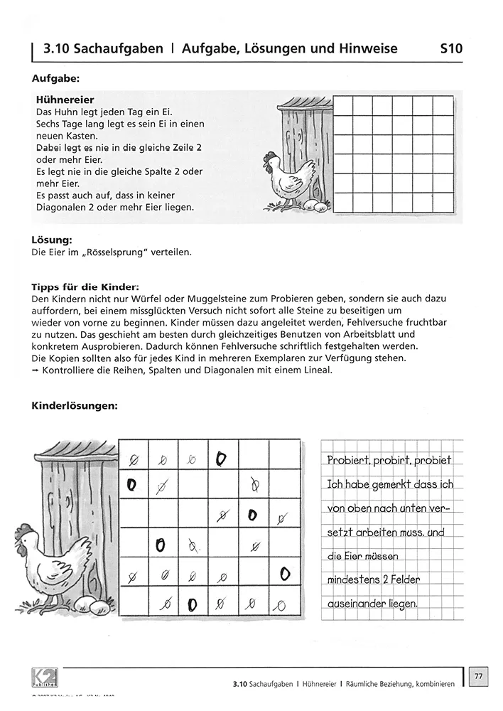 Knobeleien der Woche 1/2 in Einschlagmappe A4