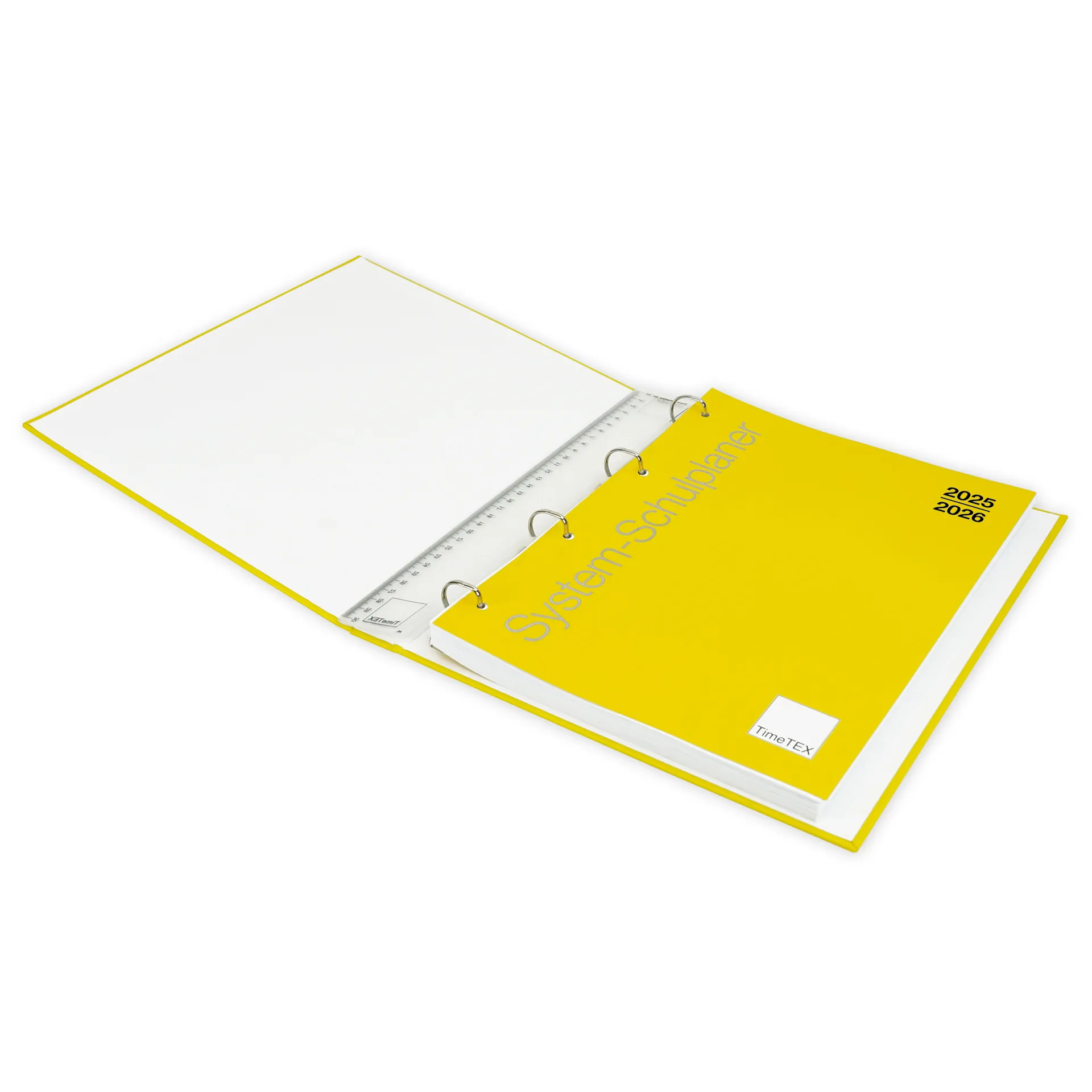 Ringbuch-Ordner für lose Blattsammlungen A4-Plus, gelb