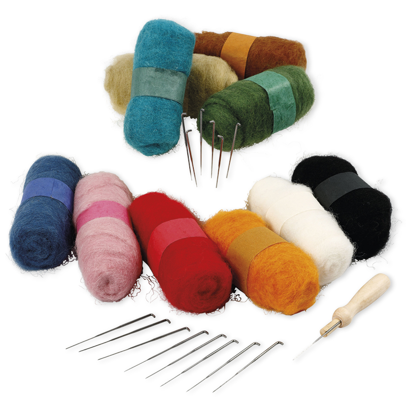 Hagemann Anfänger-Set Nadelfilzen, 27-tlg.