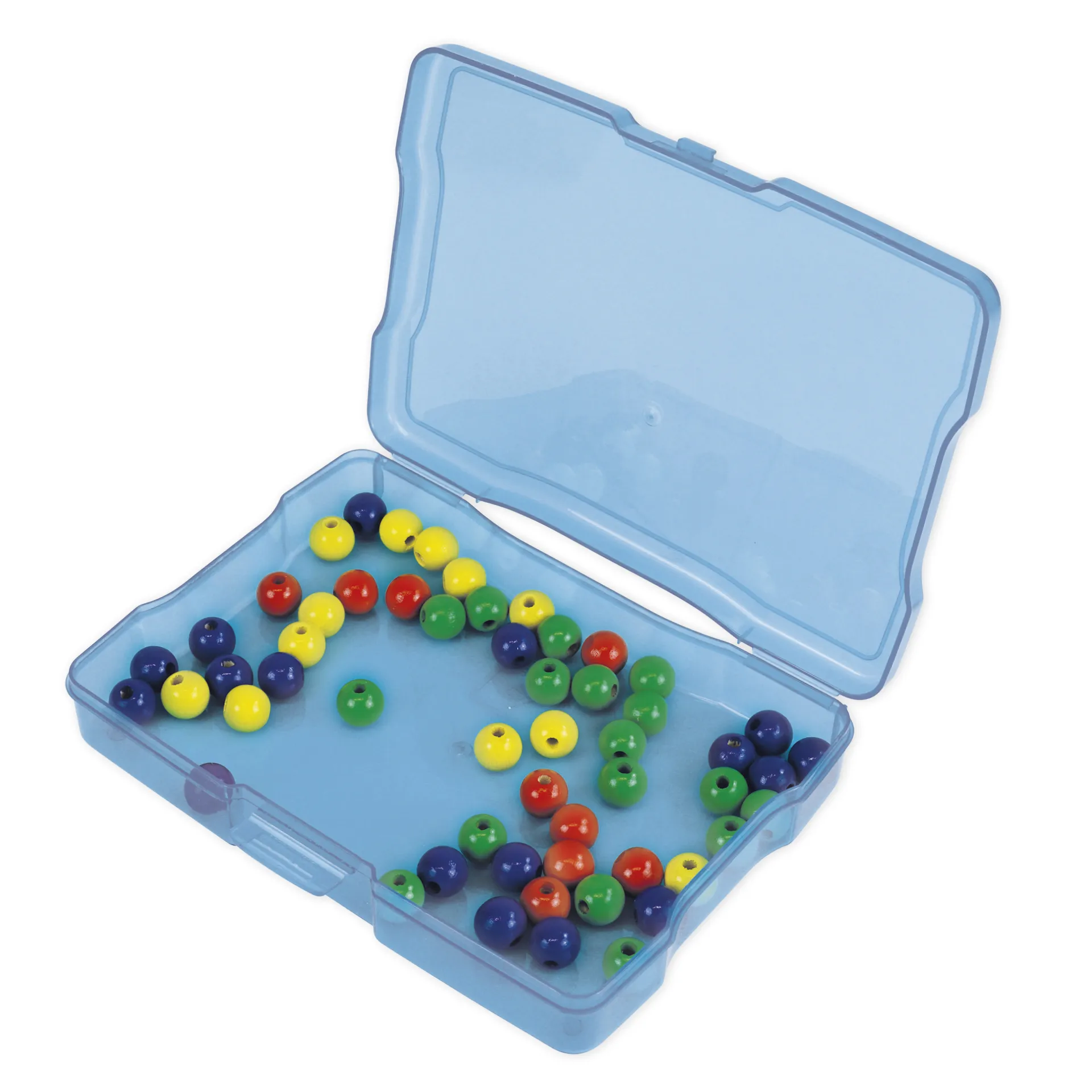 TimeTEX spalvotų, plastikinių dėžučių rinkinys skaidrioje dėžėje, 12+1 vnt.