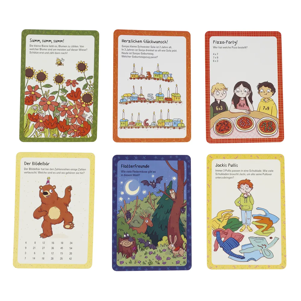 Kartenspiel "50 lustige Zahlenrätsel"