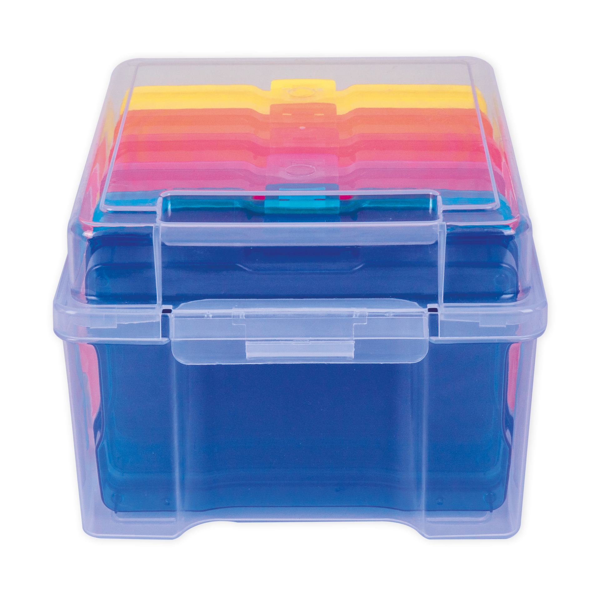 TimeTEX Farb-Boxen in der Box, transparent, 7-tlg.