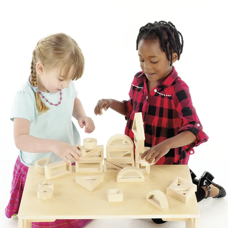 Holzbausteine "Spiegel", 24-tlg.