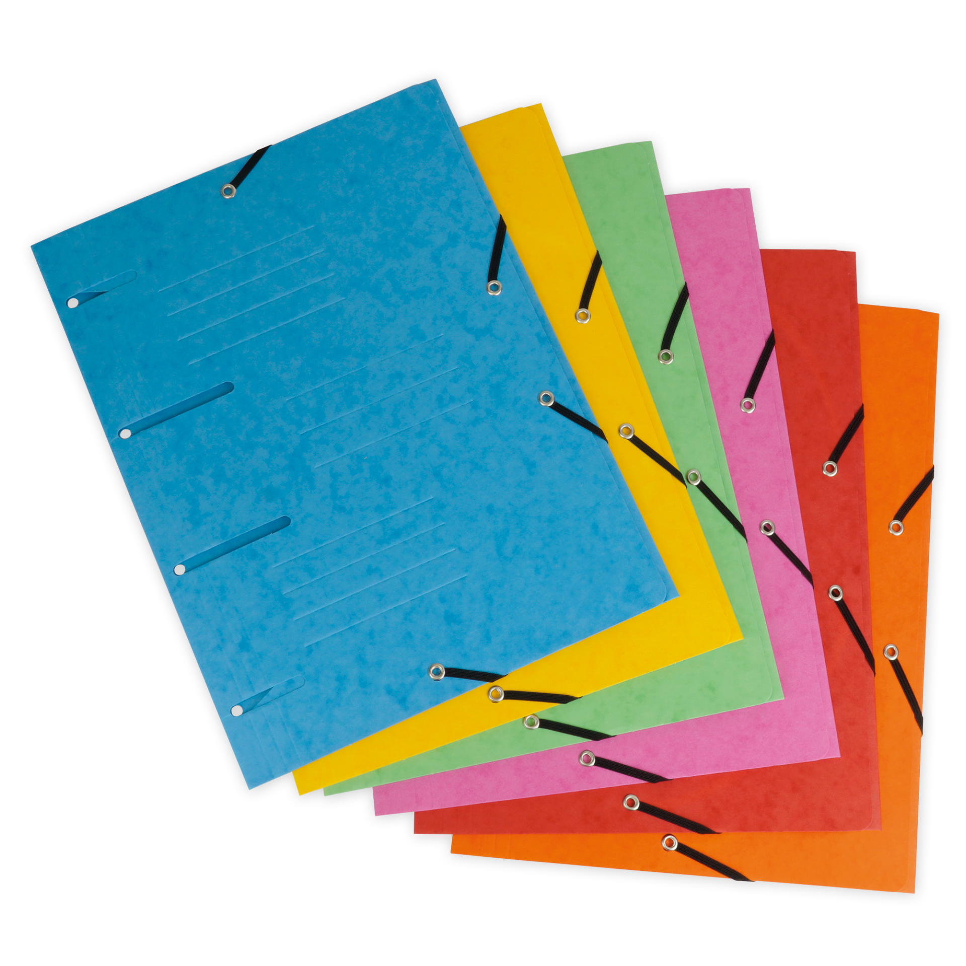 TimeTEX Set Sammelmappe zum Abheften aus Pappe A4-Plus, 25 Stück