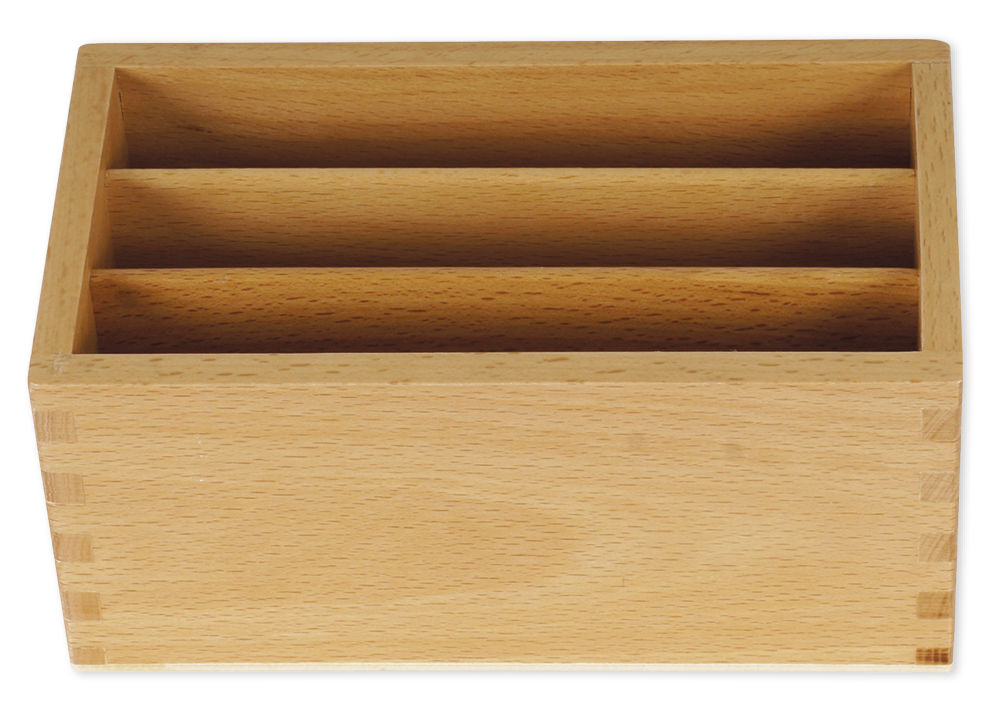 TimeTEX box för geometriska kort "Montessori Premium"