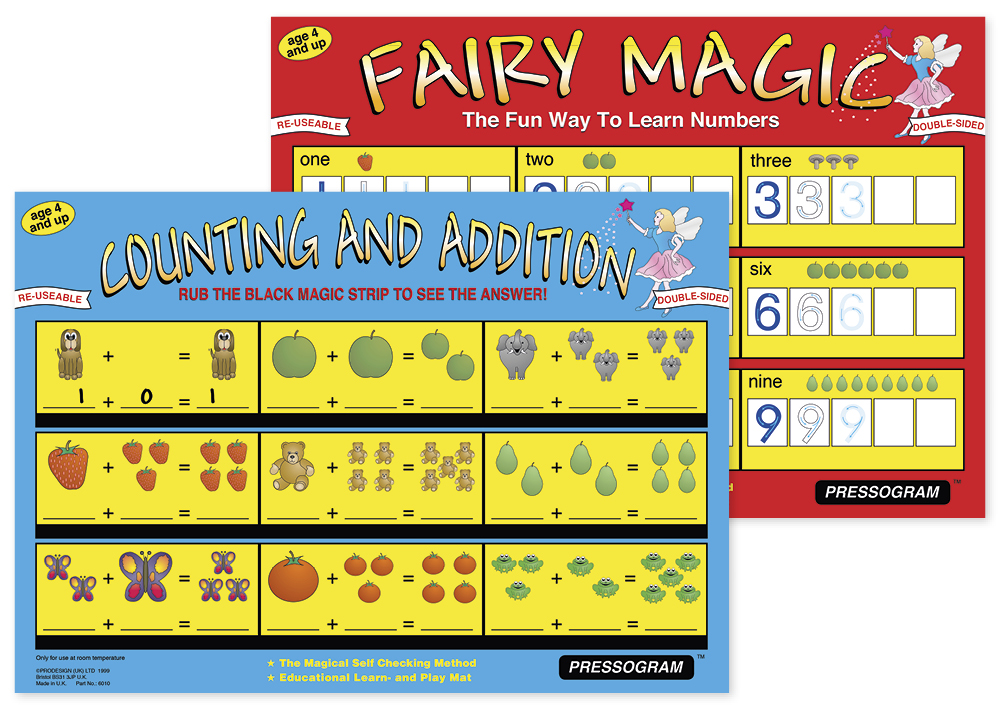TimeTEX magic board "Mathematics" Engelsk aritmetisk magi