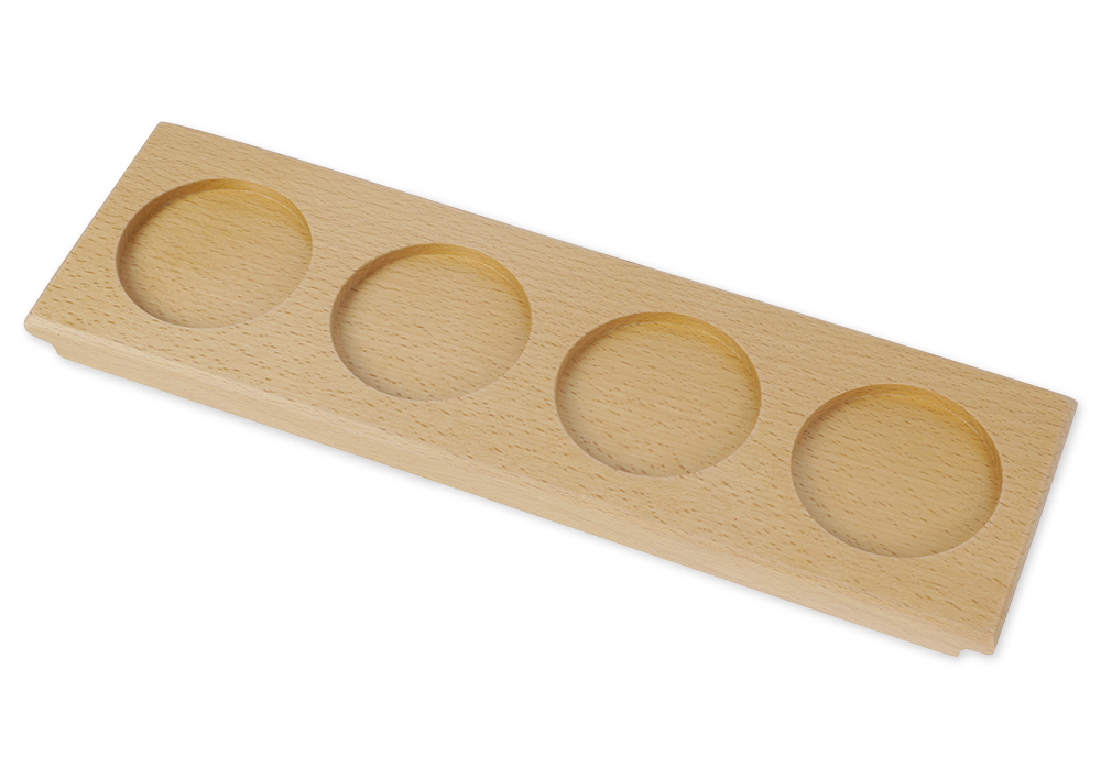 Hagemann TimeTEX Ständer für die Kegel zum Bruchrechnen "Montessori Premium"