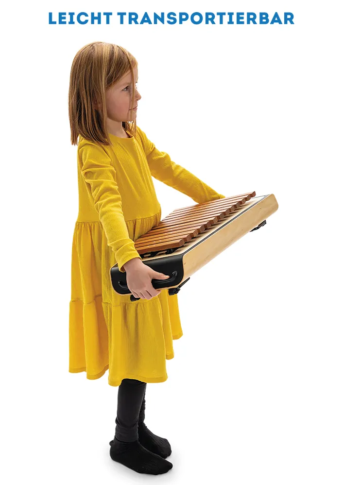 SONOR SMART Metallophon, Alt c1-a2 + fis1, b1, fis2, mit Schlägel, zum Stapeln, ASM 10 DE