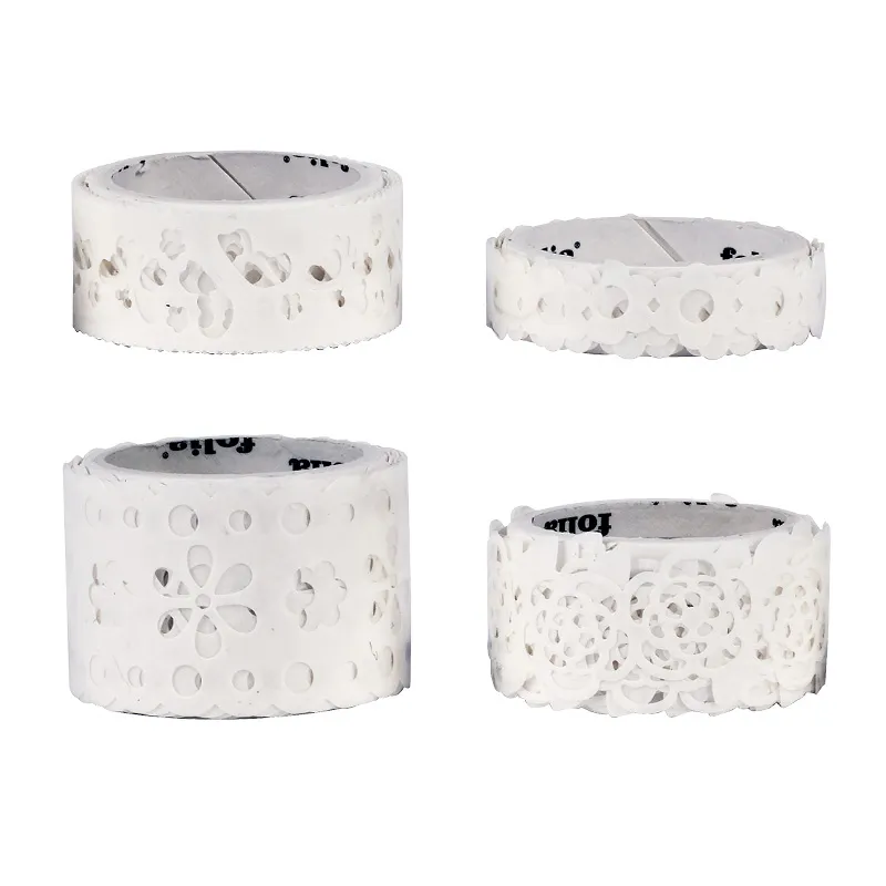 Papierspitze selbstklebend, 4 Rollen à 1 m