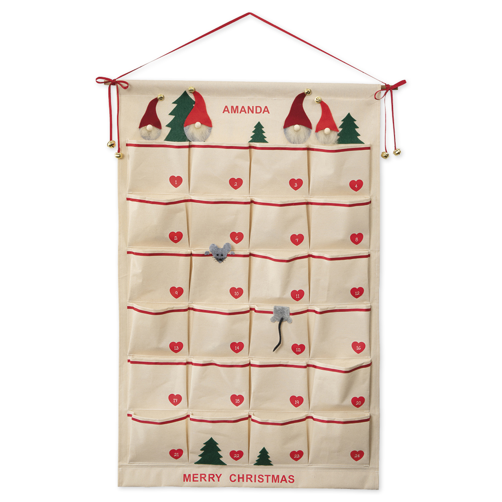 Material-Taschen-Vorhang aus Canvas, 24 Taschen, 93x60 cm Material-Taschen-Vorhang aus Canvas, 24 Taschen, 93x60 cm