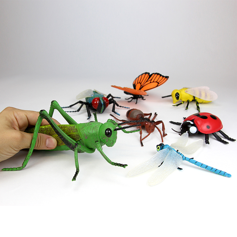 Jumbo-Insekten, 7 Stück